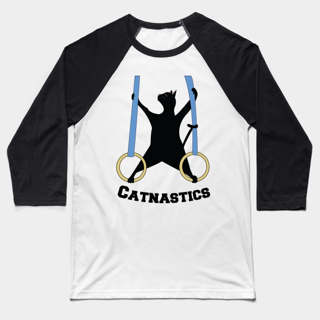 Catnastics rings Baseball T-Shirt by laurie3